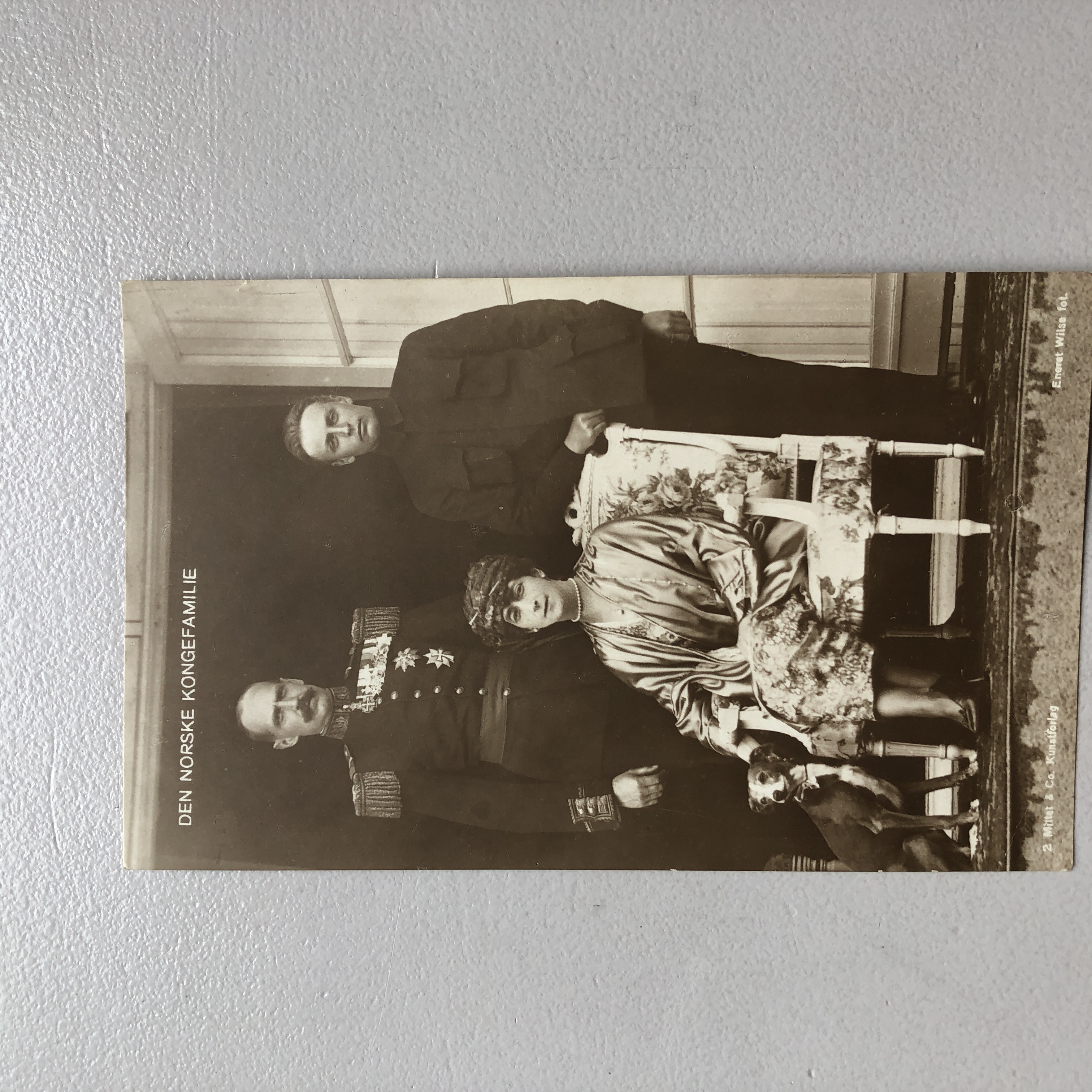 Den norske kongefamilie, 2, Mittet, Wilse foto, 1921