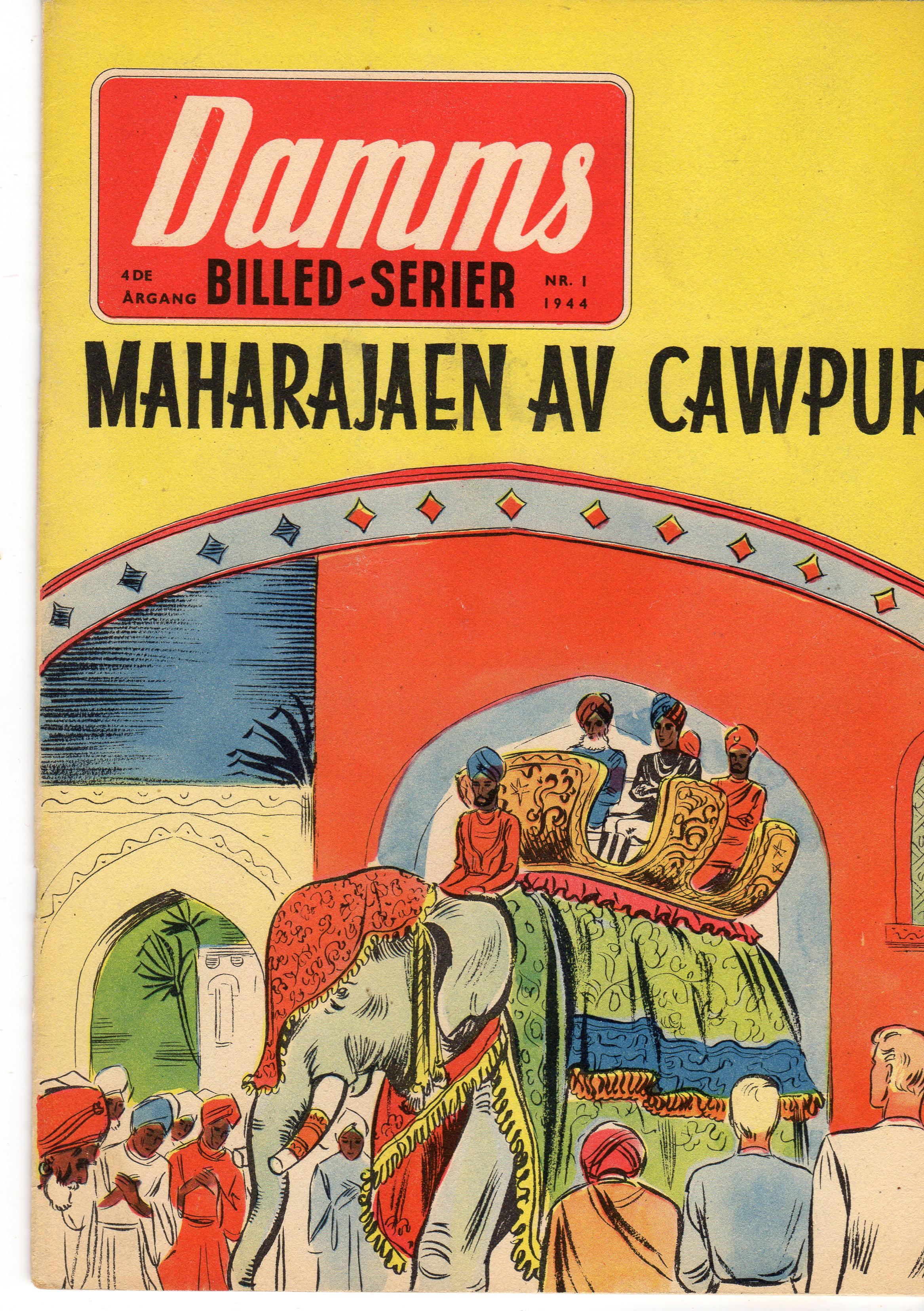 nr1 1944 Maharajan av Cawpur vf