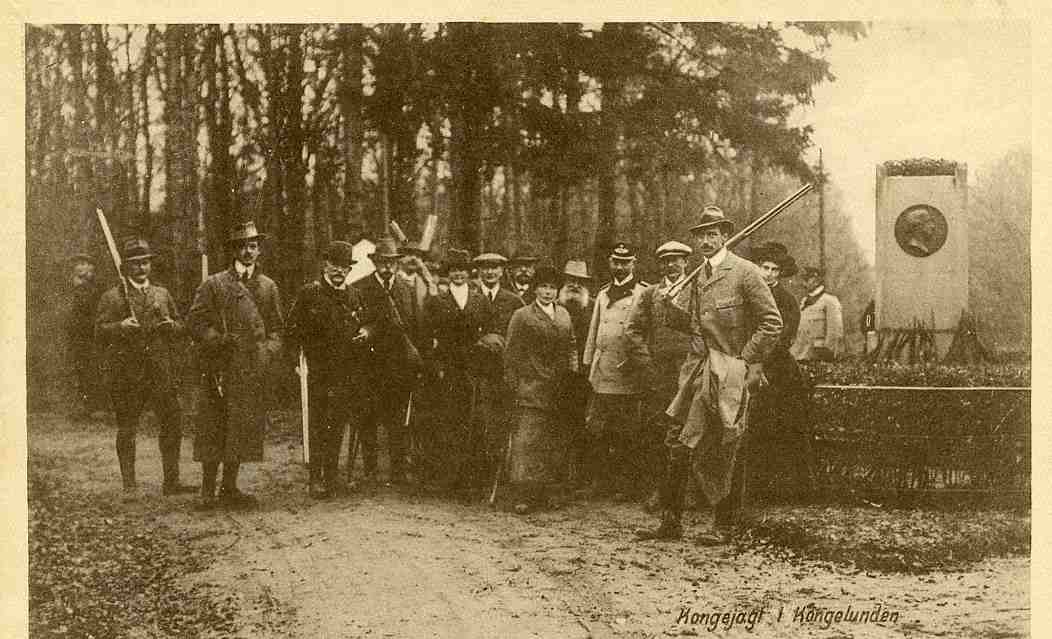 Kongejagt i Kongelunden damgaard