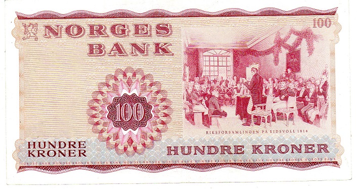 100 kr 1970 X 5130427