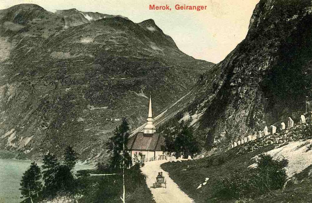 Merok geiranger st Holter 1910 Hagen Molde