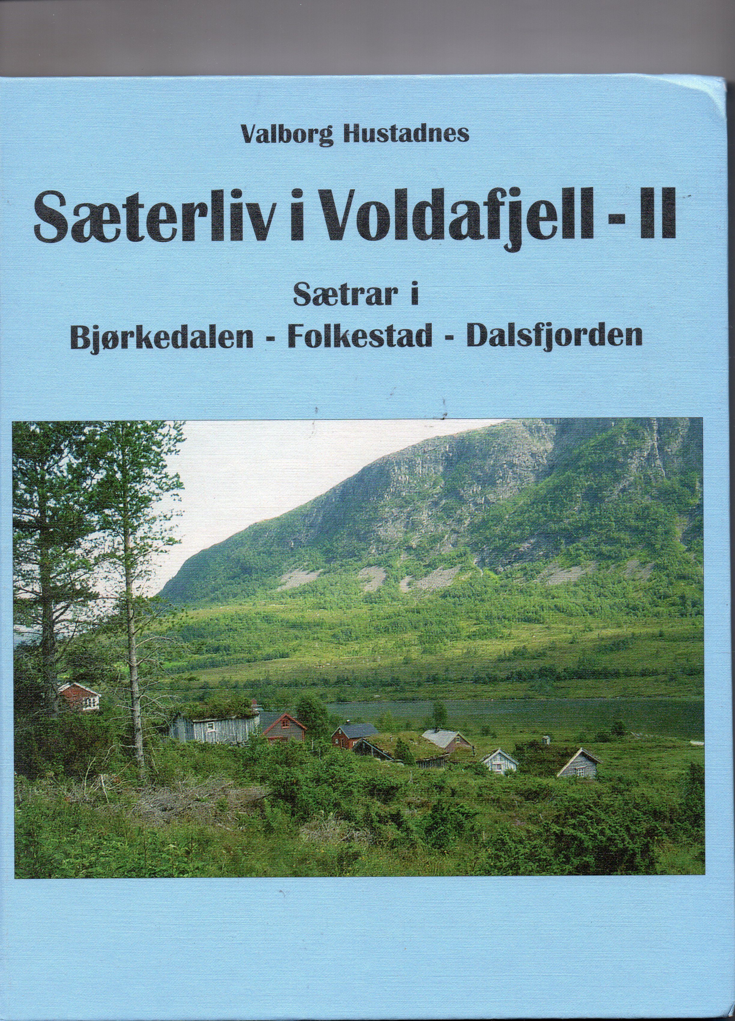 Sæterliv i Voldafjell Sætrar i Bjørkedalen-Folkestad-Dalsfjorden Bind II Valborg Hustadnes Oppl 1200 2006 pen