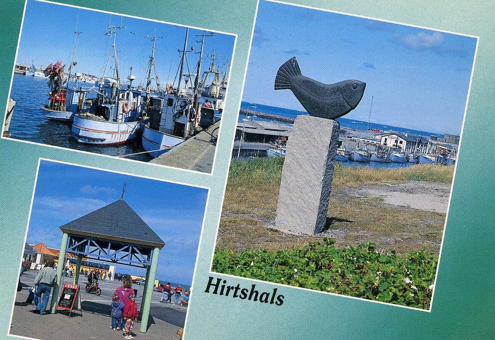 Hirtsals Fiskerihavn "En glad fisk"-E Heide Nørregade Wadmann 94160