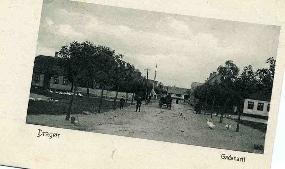 Dragør Gadeparti 1906