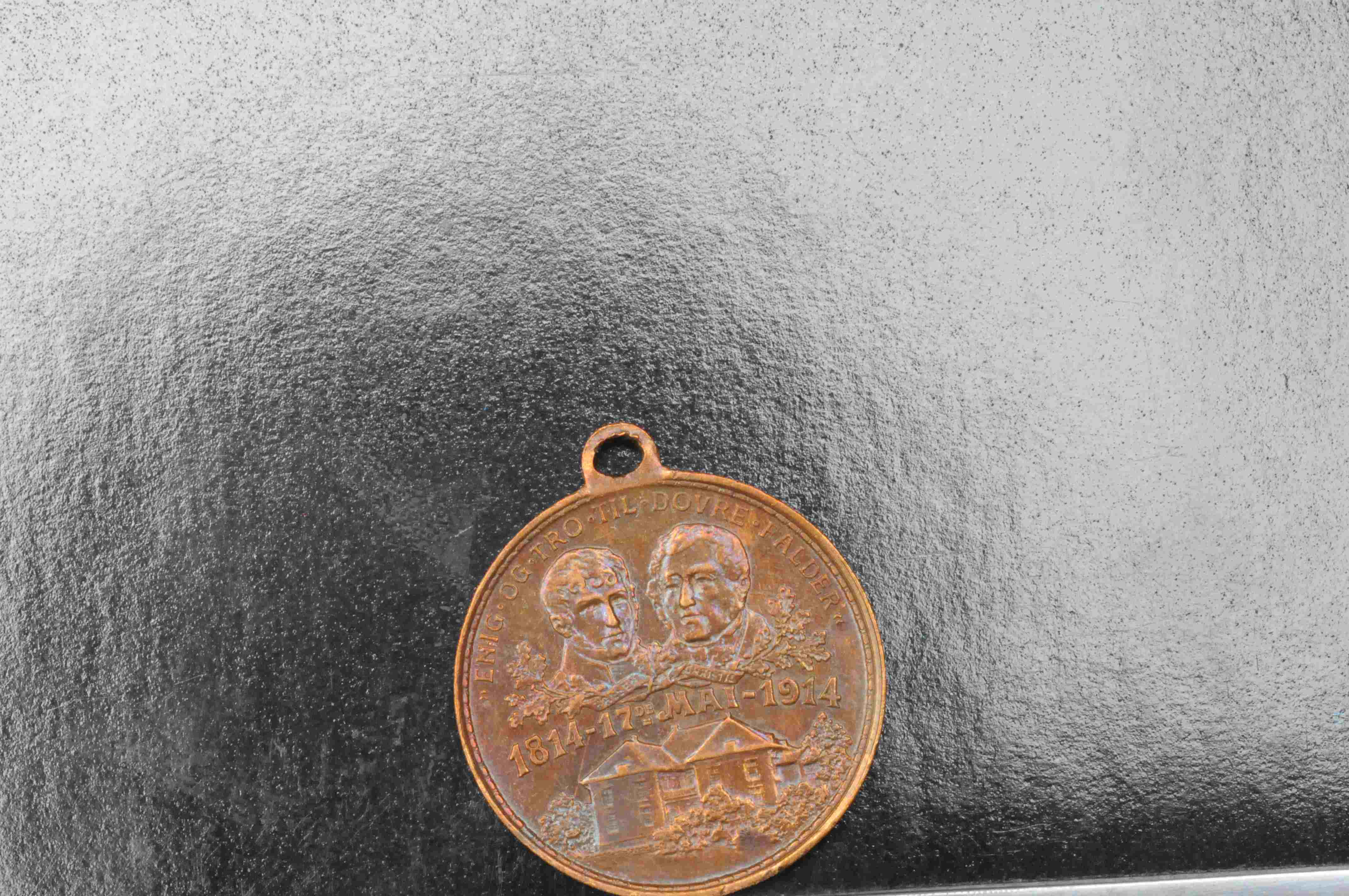 Christian Fredrik HaakonVII anheng bronse