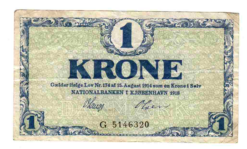 1 krone kv1- Dan L serien
