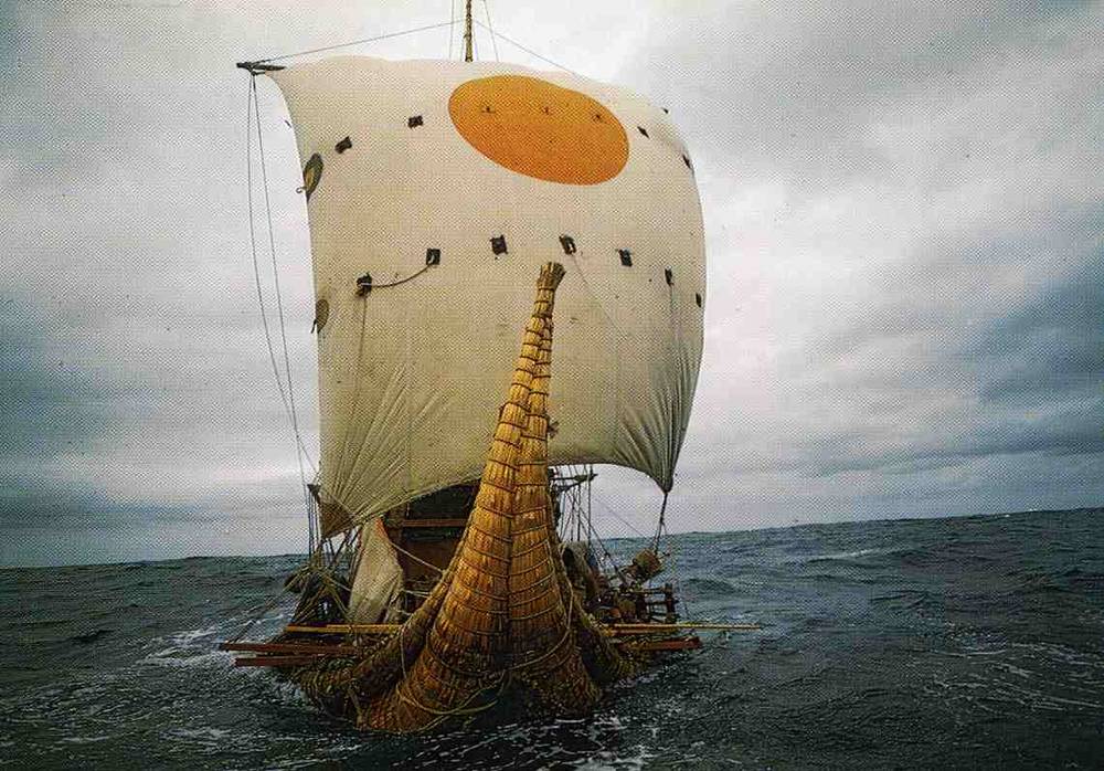 Kon Tiki Ra II 1970  Mi; M 1327/30