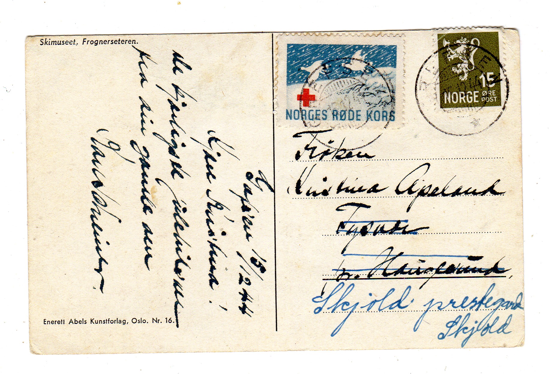 Skimuseet Frogner seteren Abel nr 16 st 1944