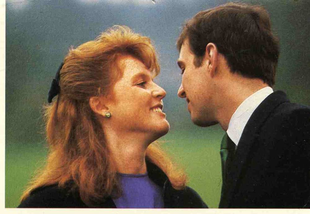 Forlovelse Andrew og Sarah st Stratford 1986