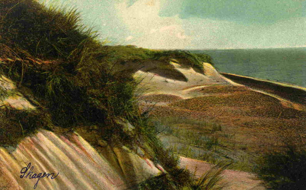 Skagen Kattegatt med klitter Warburg