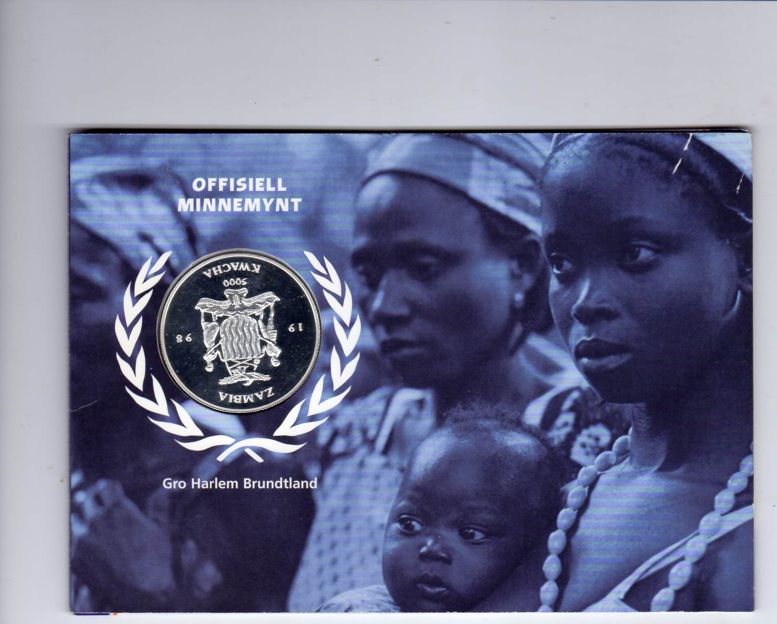Gro H Brundtland 5000 Kwacha-Zambia