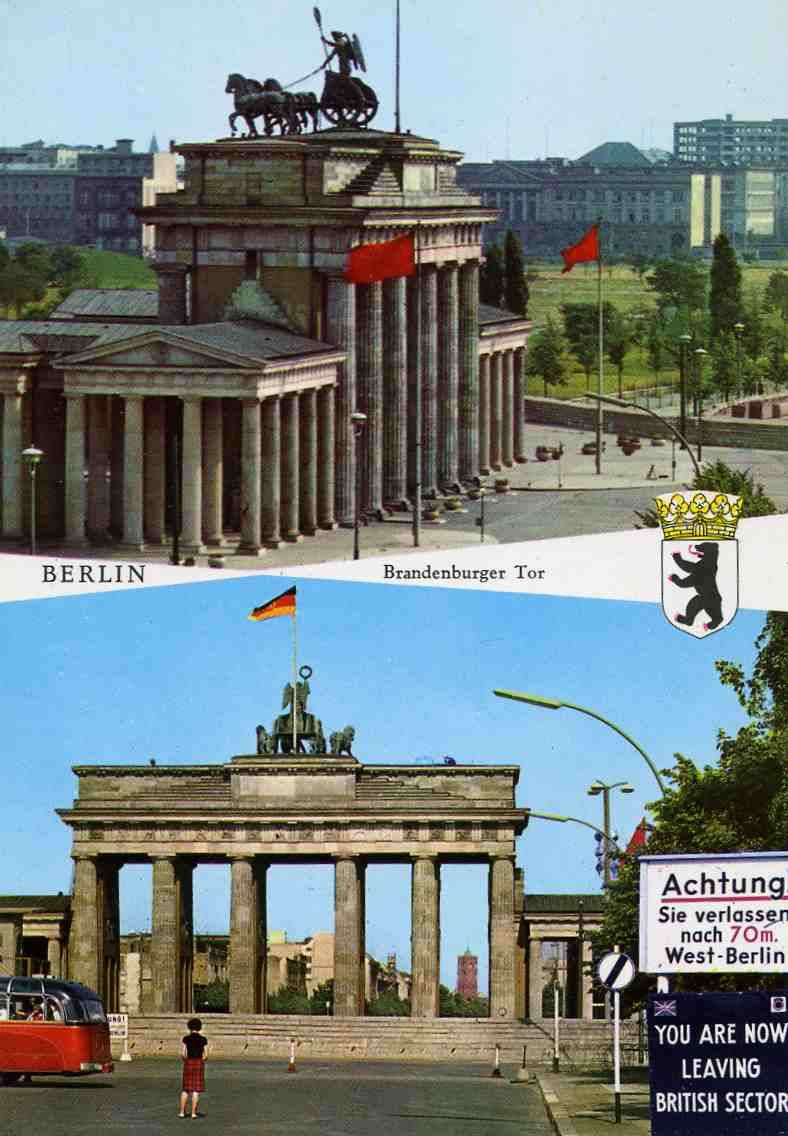Berlin Brandenburger Tor  H Andre B1/4036M