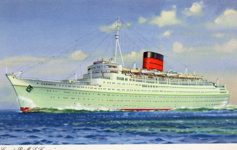 RMS Caronia B 1393