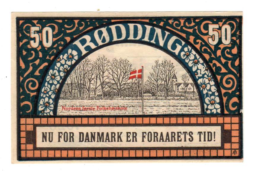 Rødding kommune 74 50pf 1920