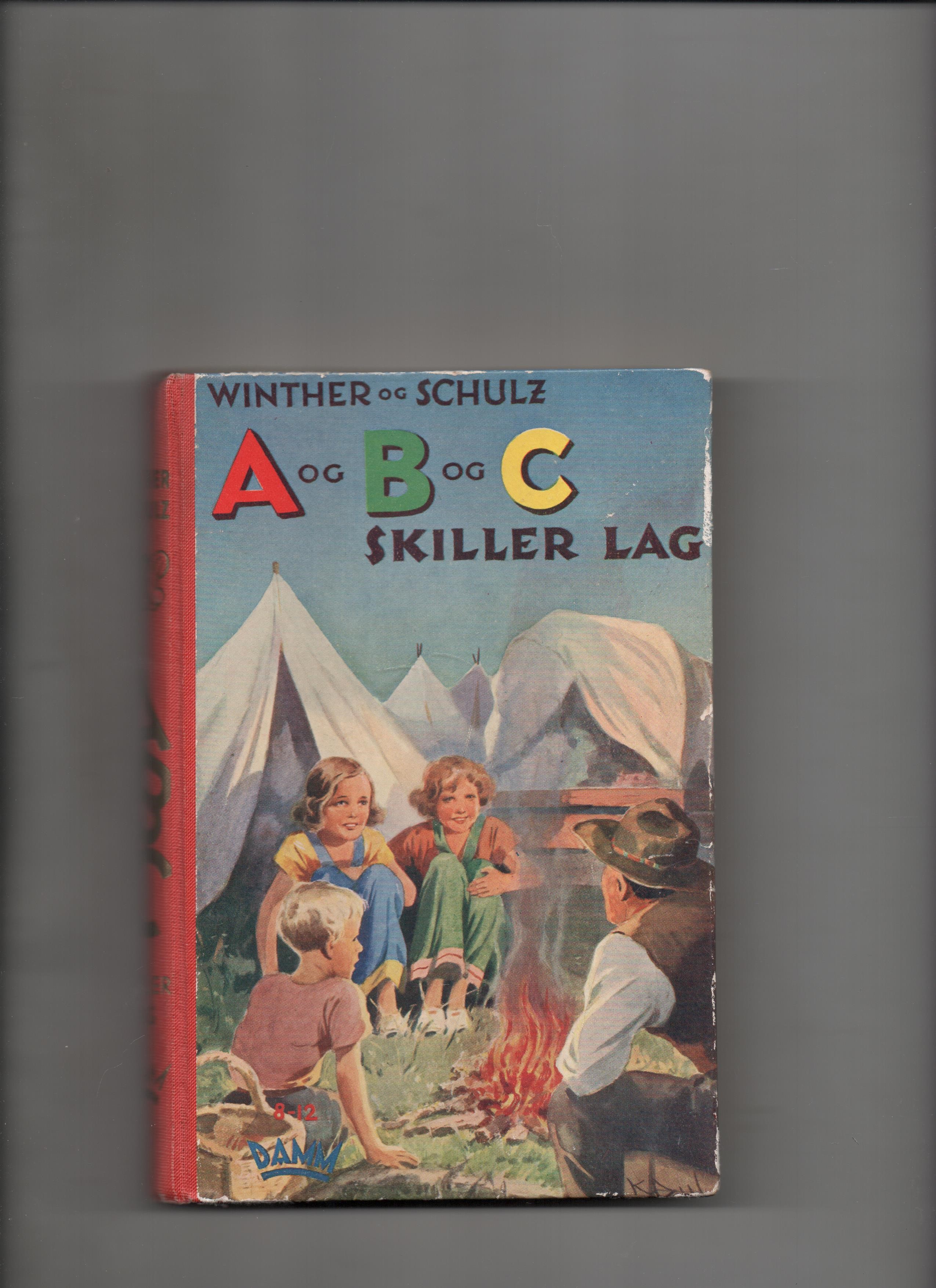 A og B og C skiller lag, Eugenie Winther & Wenche Schulz, Damm 1938 Liten skjevhet ellers i god stand B O2 
