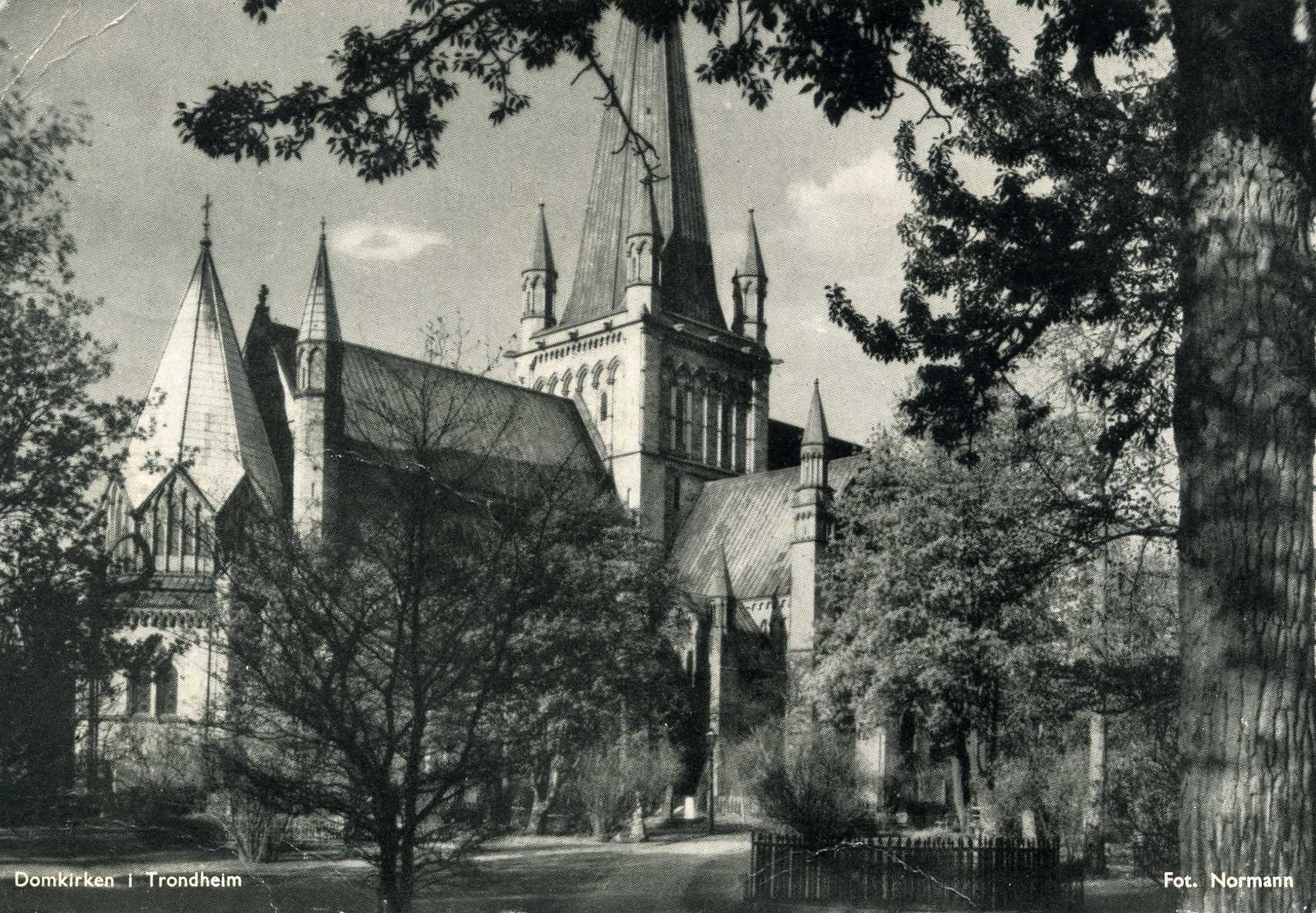 Domkirken i Trondheim Normann  1948