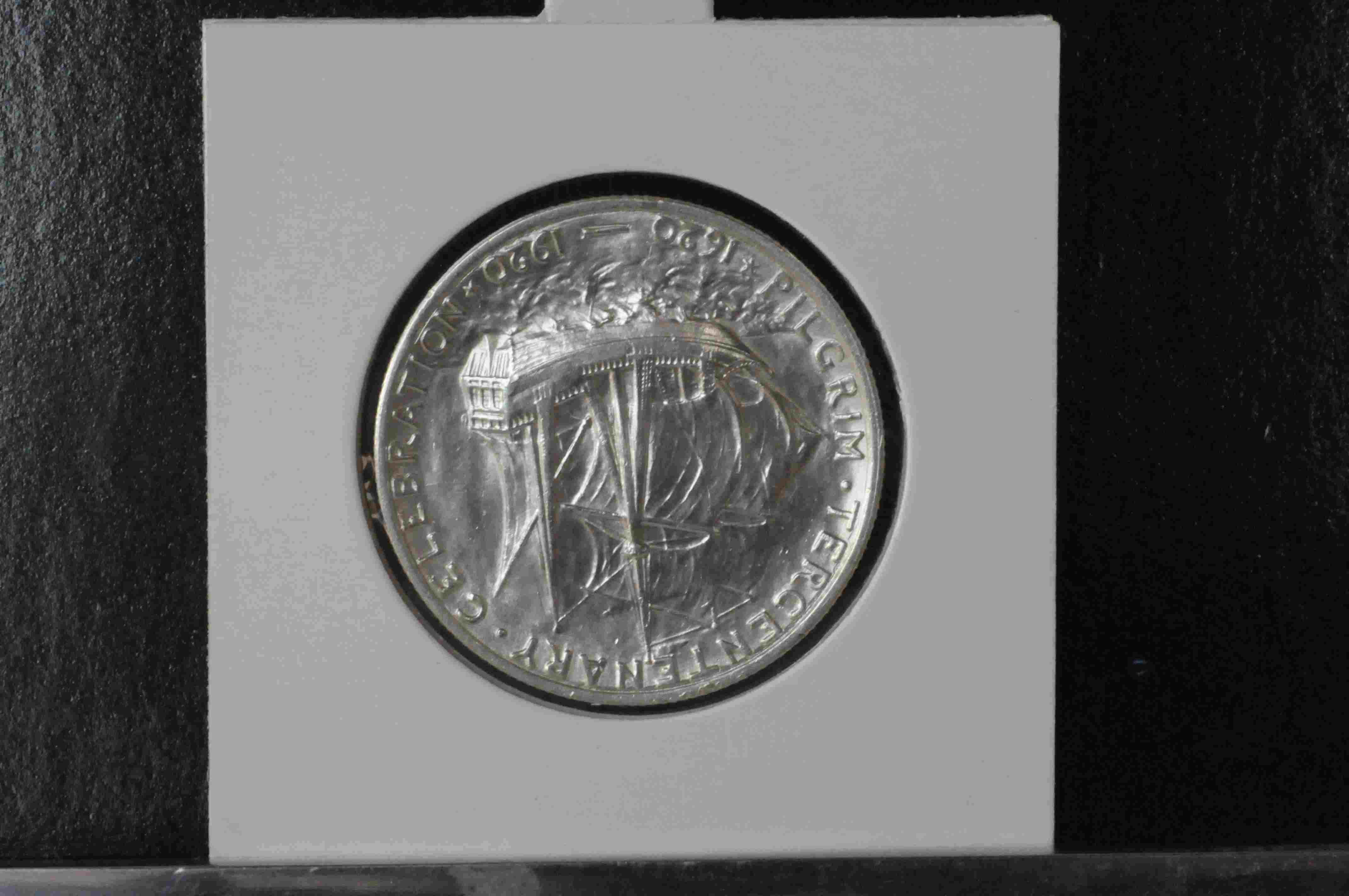 1/2 dollar 90% sølv 1920 jub kv0