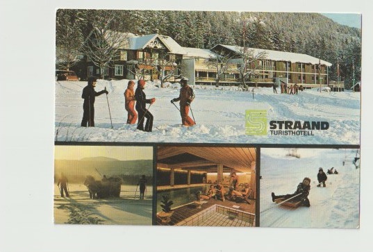 Straand turisthotell 3853 Vrådal 1930, Strømmes reklame