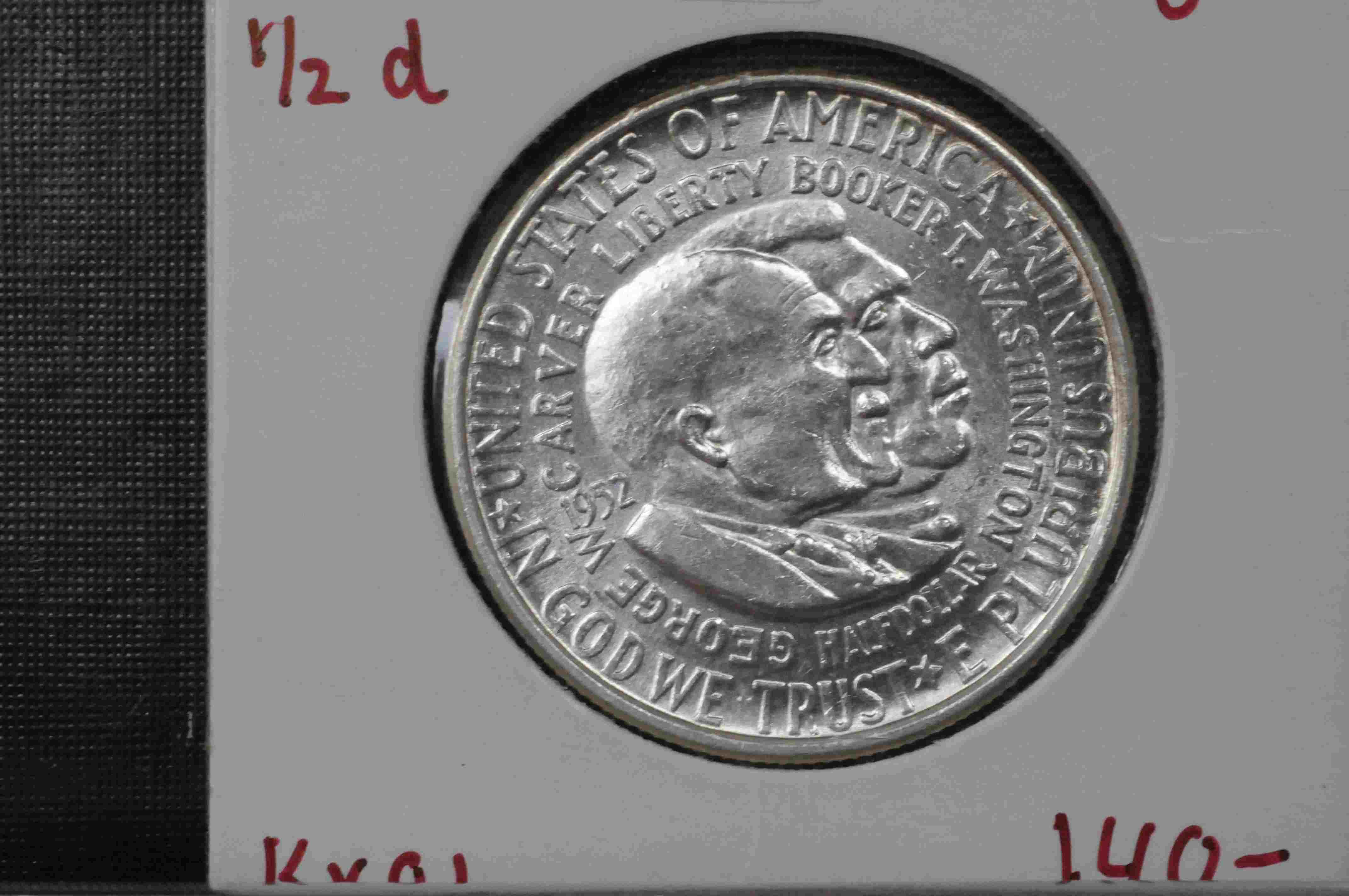 1/2 dollar 1952 jub kv01