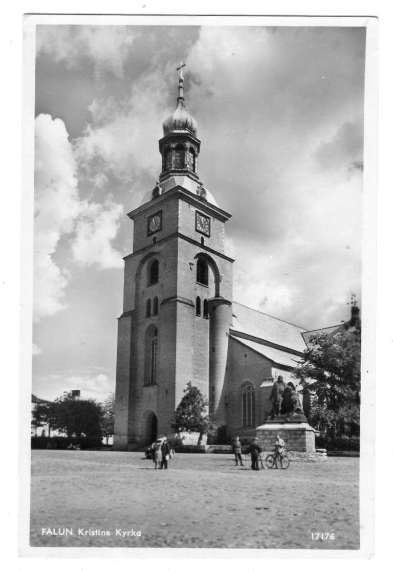 Kristine kyrka Falun 17176 st Vikarbyen 1948