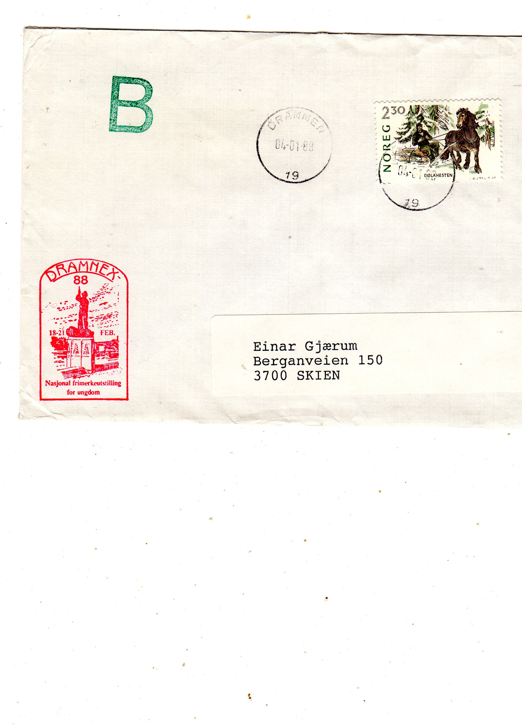 Dramnex 88 st Drammen 1988