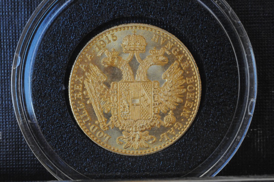 1 Østerisk ducat kv0 3,4909 gram gull 986/1000