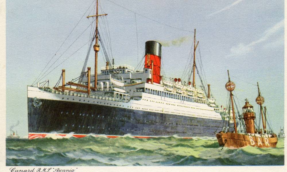 RMS "Ascania" Cunard B 682