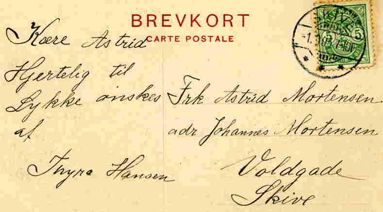 Krabbesholm ved Skive 1905