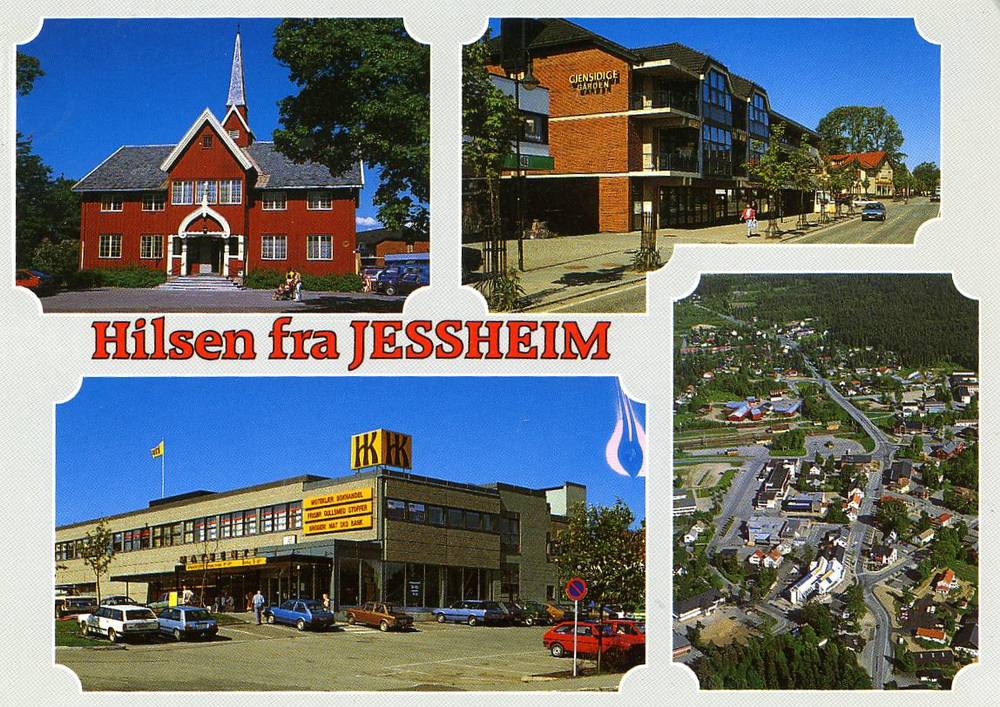 Hilsen fra Jessheim A; M 13240 9