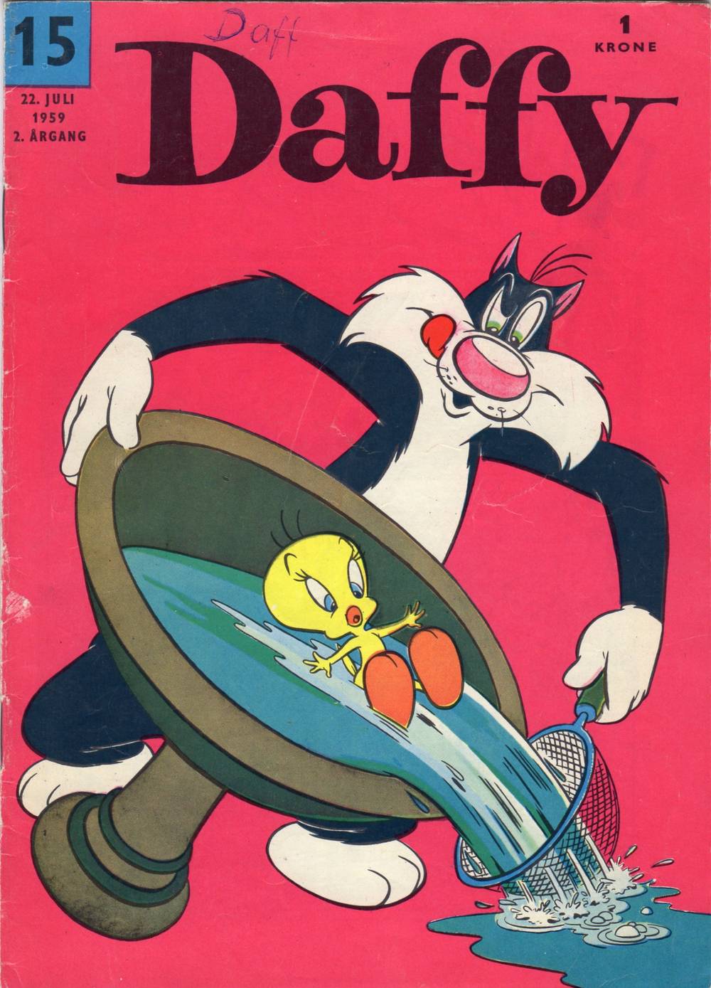 Daffy nr 15 1959 vg+