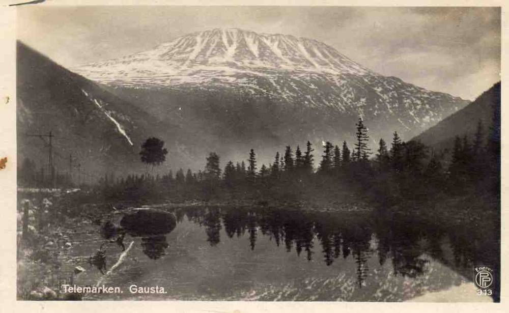 Gausta  PPI nr 313 st Rjukan 1918