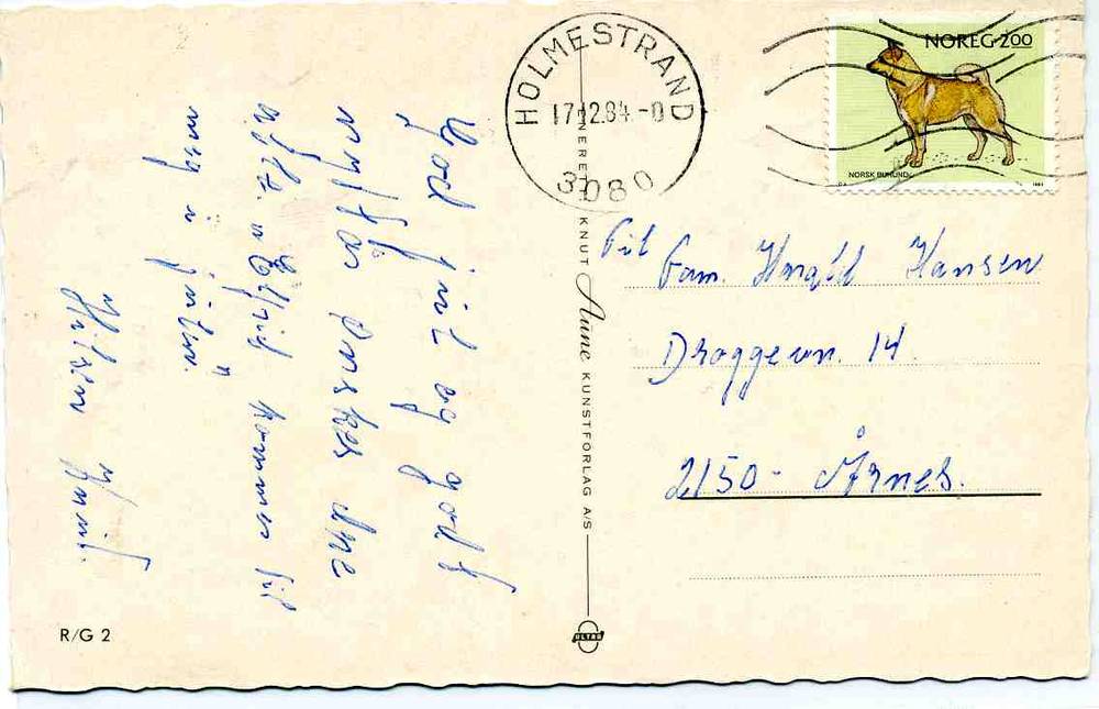 G Bratlie Aune R/G2 st Holmestrand 1984