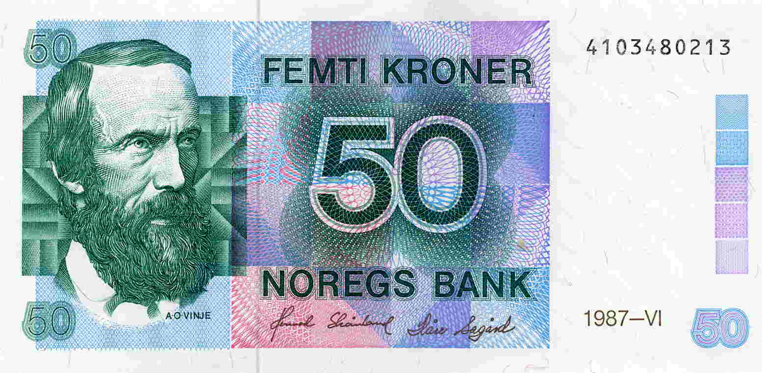 50 kr skånland /sagård 1987-VI kv0