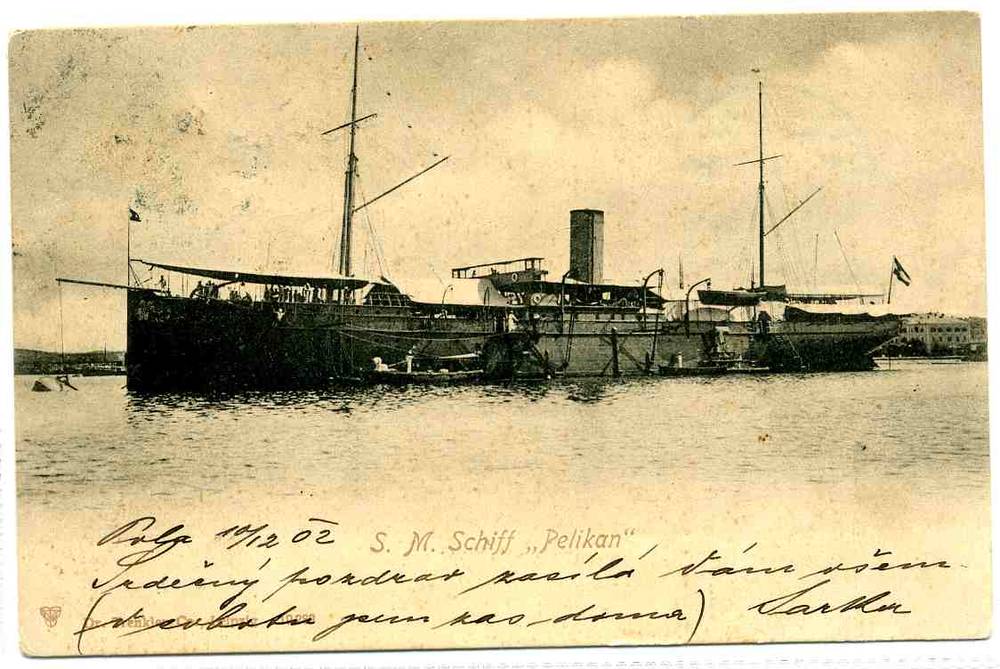 SM Schiff Pelikan Dr Zrenkler 1902  10288