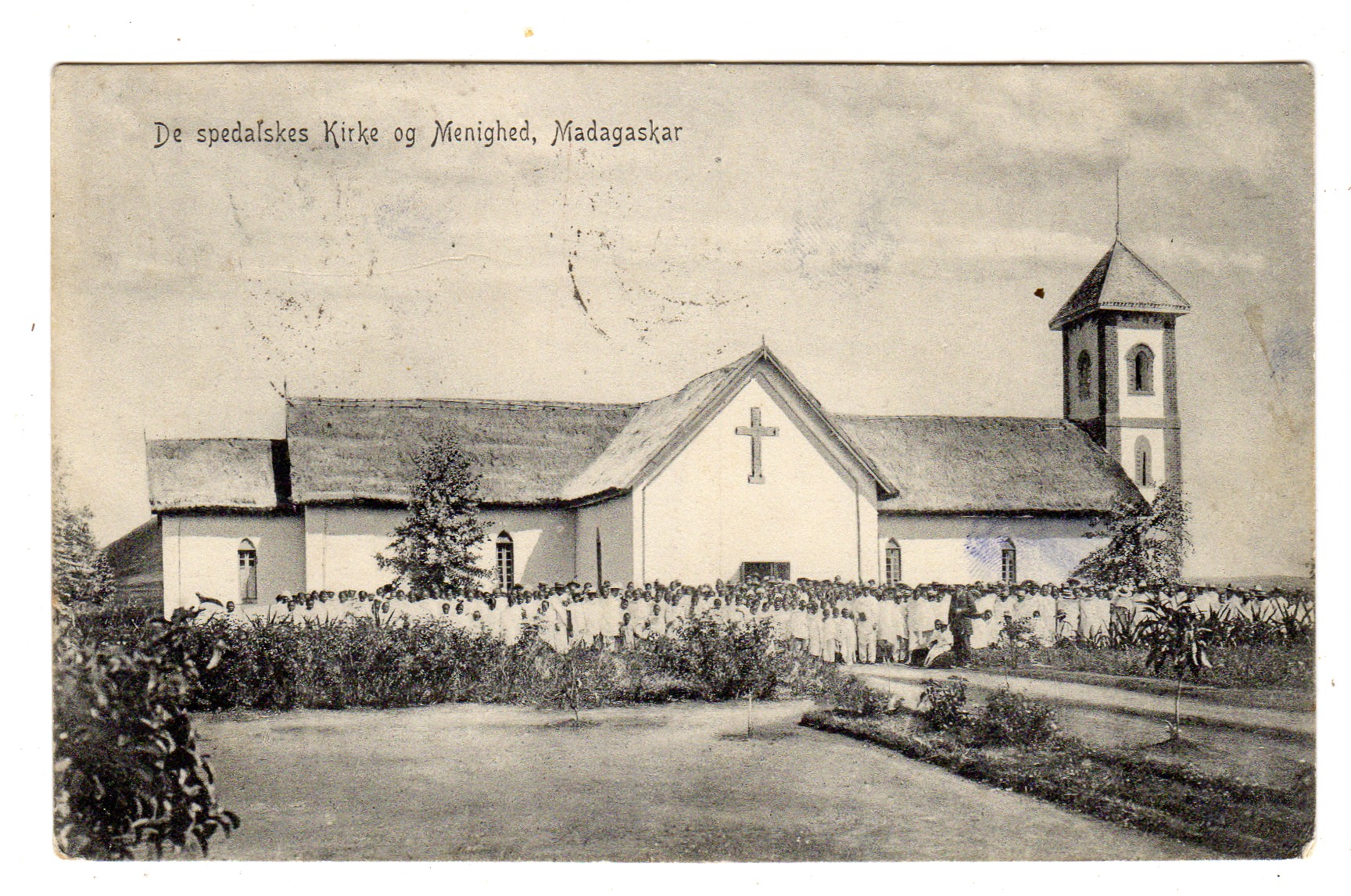 De spedalskes Kirke og menighed Madagaskar st Førland 1913 grad 4 Norsk lystryk