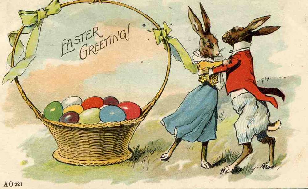 Easter Greetings AO 221  st New York 1904