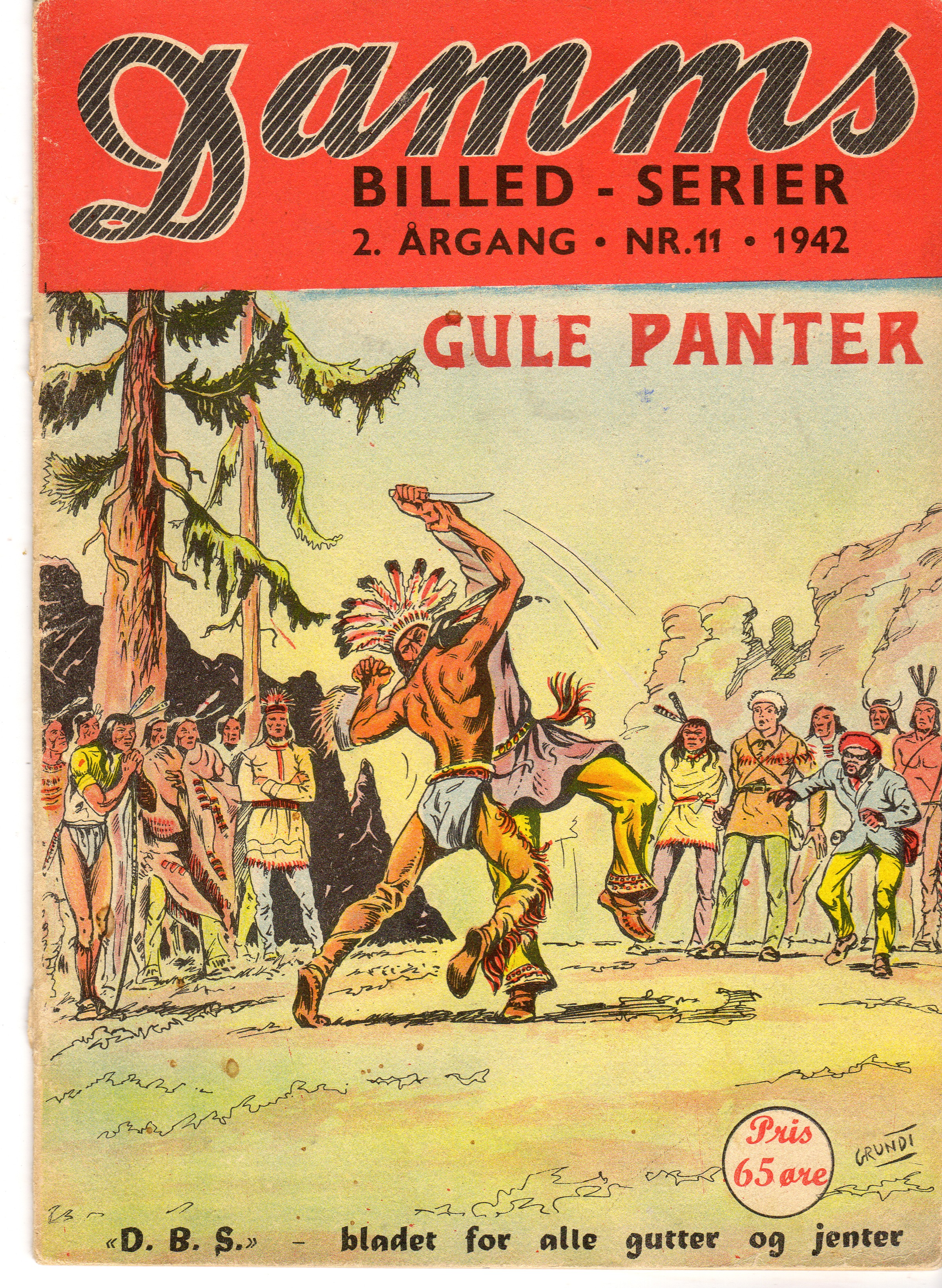nr11 1942 Gule Panther vf -