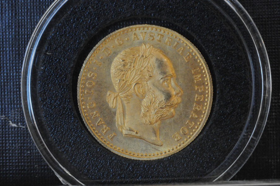 1 Østerisk ducat kv0 3,4909 gram gull 986/1000