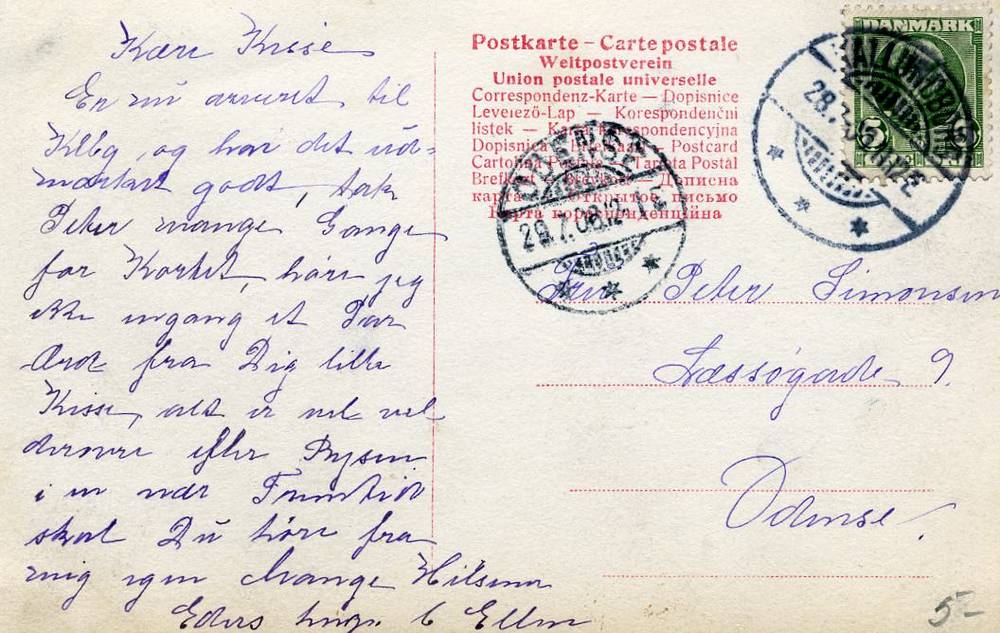 st Kalundborg/Odense 1908 S 658-6285