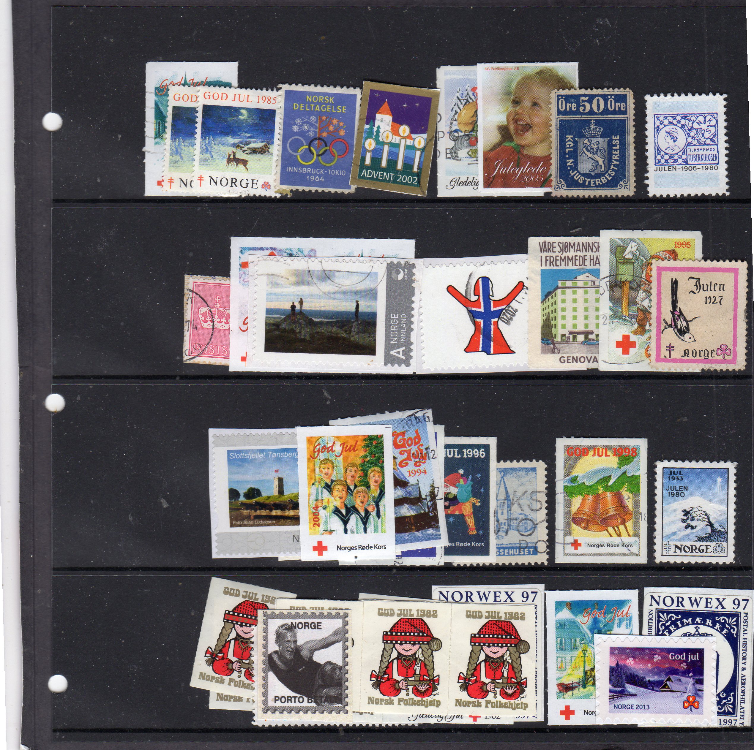 A history in the making A collection of 17 postage stamps& 1 souvenir sheet