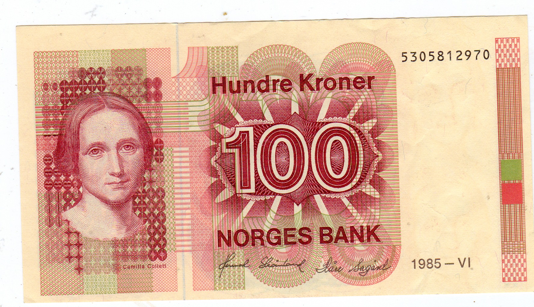 100 kr 1985 VI kv0/01 53.....