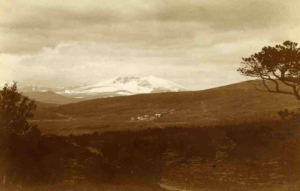 Fra Hjerkinn høifjeldssanatorium st Hjerkinn 1911