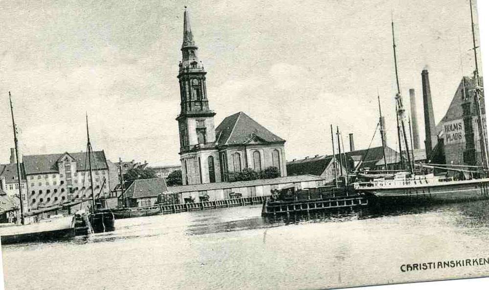 Christianshavn Christianskirken  Vincent nr 580  st Kbh 1909
