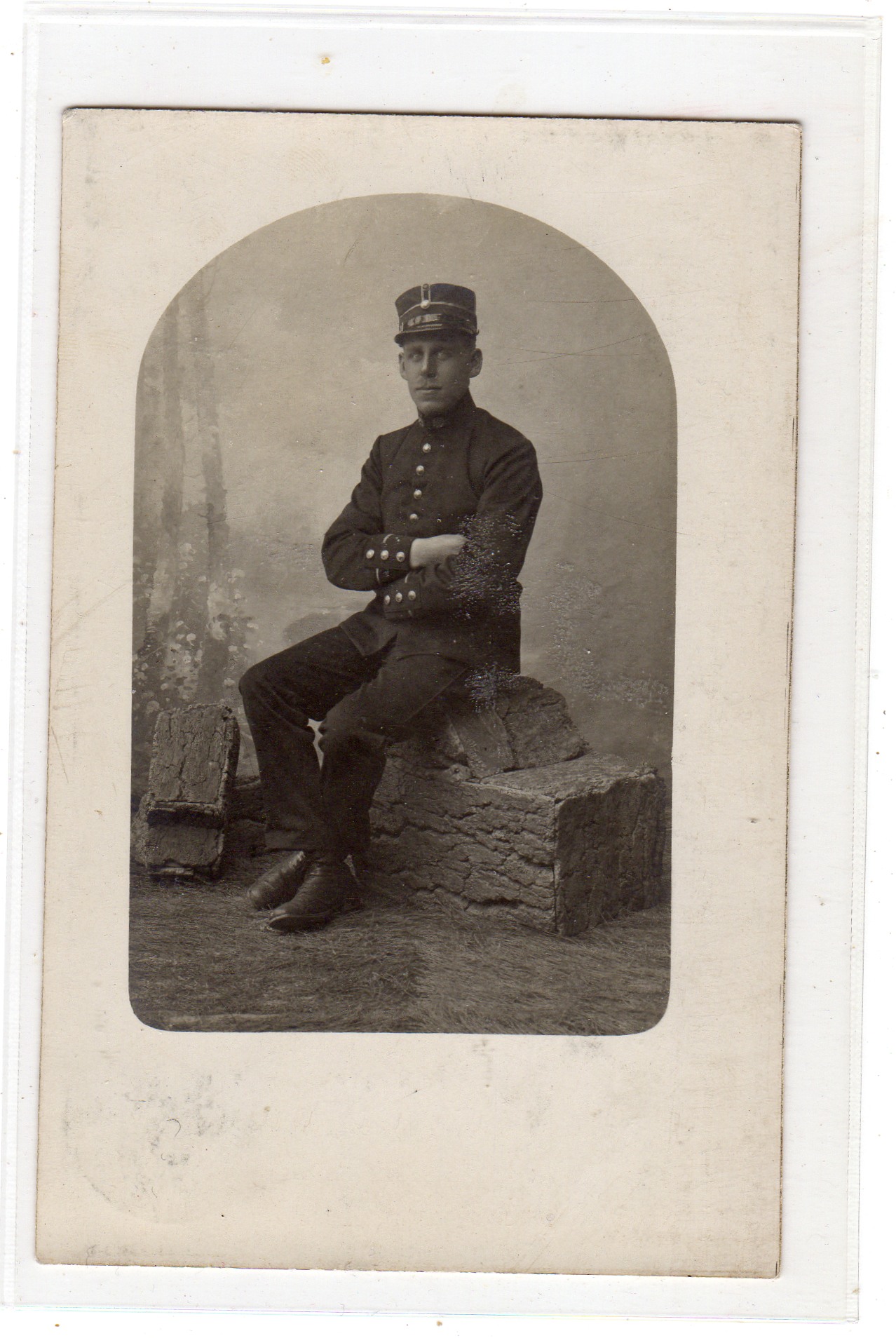Fransk soldat? 1910