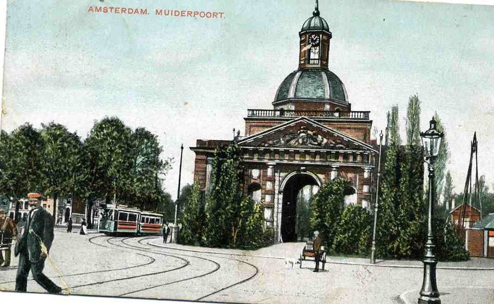 Amsterdam Muiderpoort  st Amsterdaam 1907 hjørnerift