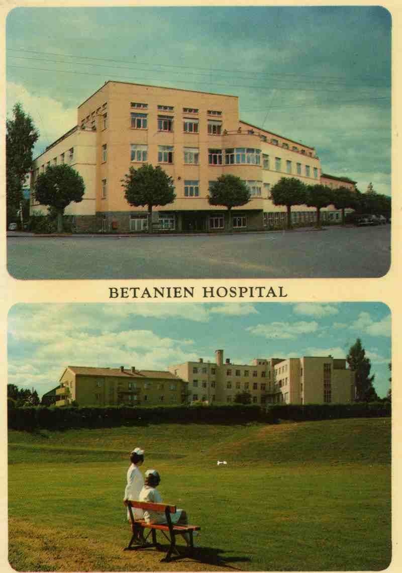 Betanien hospital  st Postterminalen Skien 1982  R Nyblin
