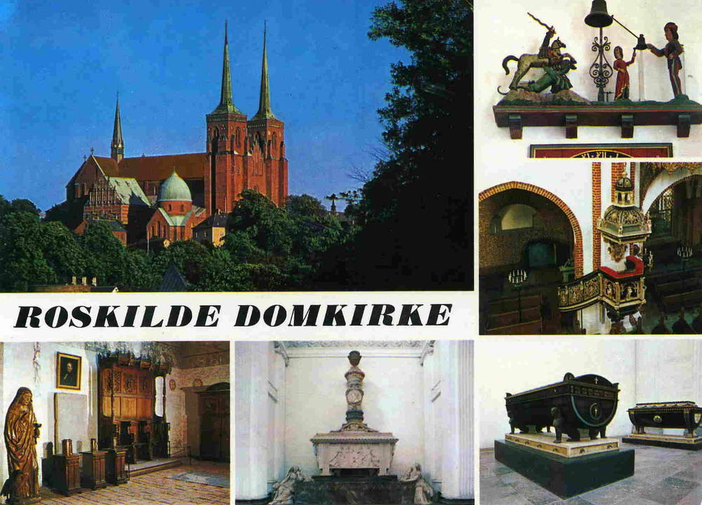 Roskilde domkirke Utsikt fra Nord