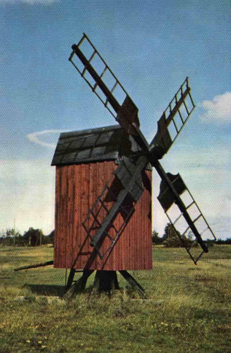 Stubmølle på Læsø