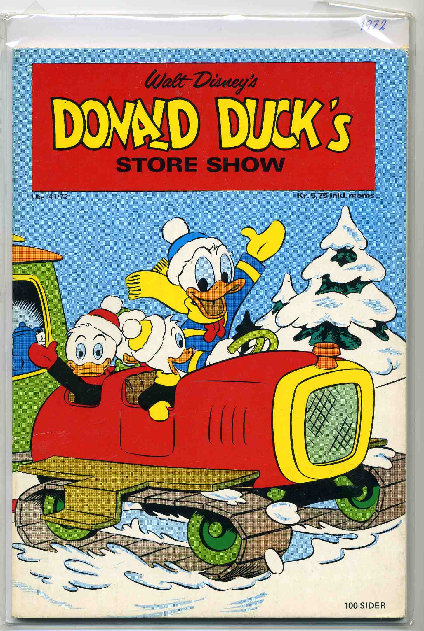 Donald Store show 1972 1 utg fn/vf
