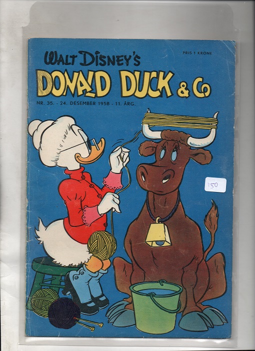 Donald nr 35 1958 kvvg+